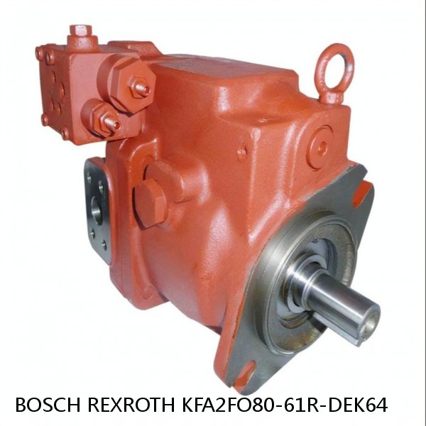 KFA2FO80-61R-DEK64 BOSCH REXROTH KFA2FO HYDRAULIC PISTON PUMP