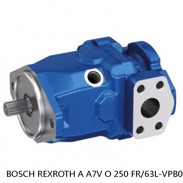 A A7V O 250 FR/63L-VPB01-SO 24 BOSCH REXROTH A7VO Variable Displacement Pumps