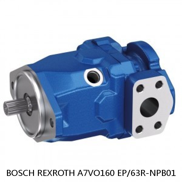 A7VO160 EP/63R-NPB01 BOSCH REXROTH A7VO Variable Displacement Pumps