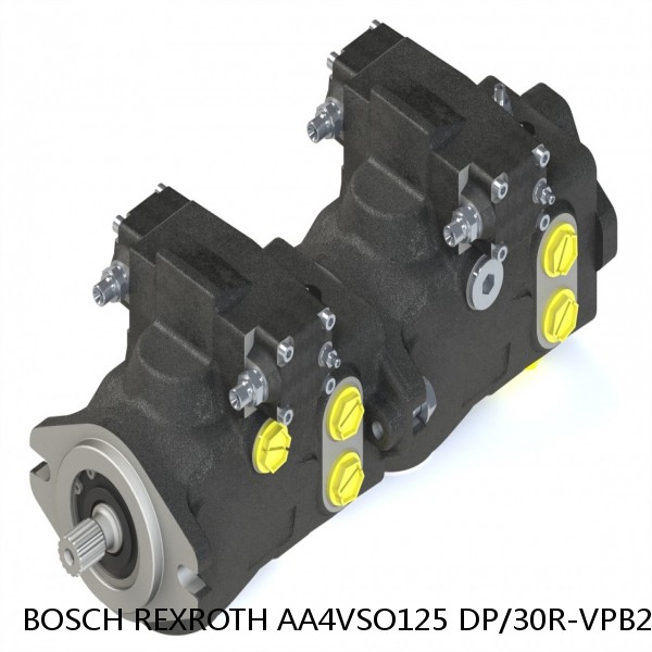 AA4VSO125 DP/30R-VPB25N BOSCH REXROTH A4VSO Variable Displacement Pumps