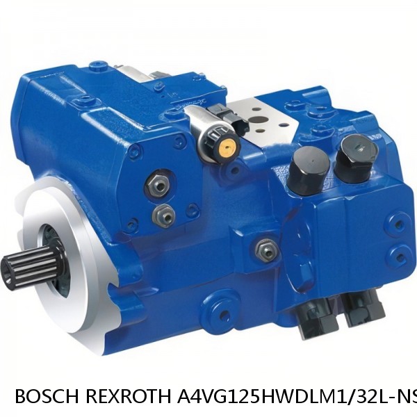 A4VG125HWDLM1/32L-NSF02F021S-S BOSCH REXROTH A4VG Variable Displacement Pumps
