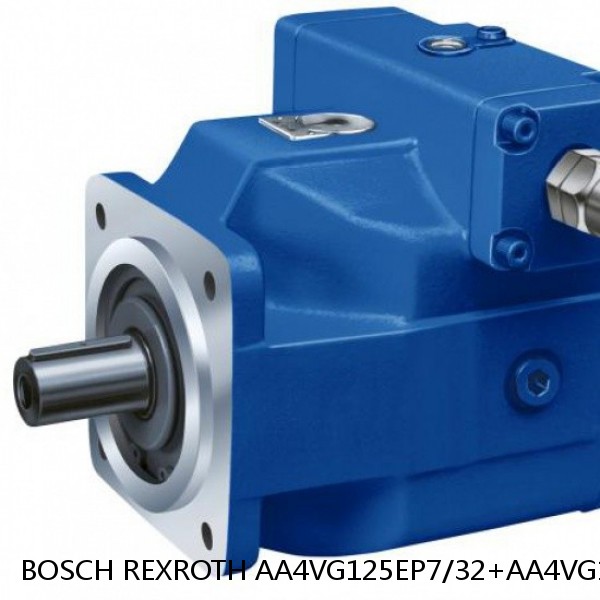 AA4VG125EP7/32+AA4VG125EP7/32 BOSCH REXROTH A4VG Variable Displacement Pumps