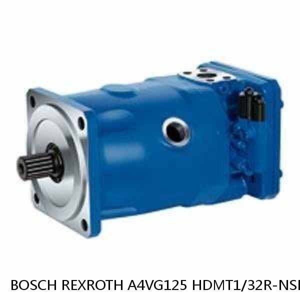 A4VG125 HDMT1/32R-NSF02F021S-ES BOSCH REXROTH A4VG Variable Displacement Pumps
