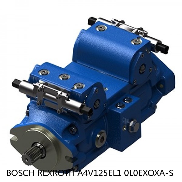 A4V125EL1 0L0EXOXA-S BOSCH REXROTH A4V Variable Pumps