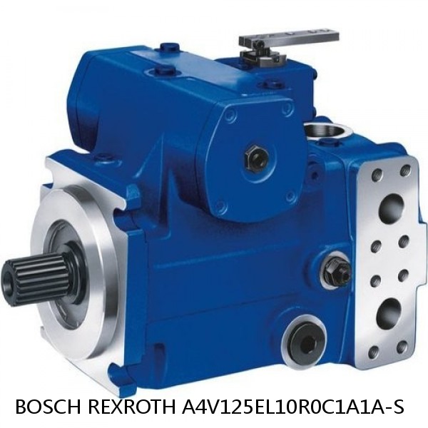 A4V125EL10R0C1A1A-S BOSCH REXROTH A4V Variable Pumps