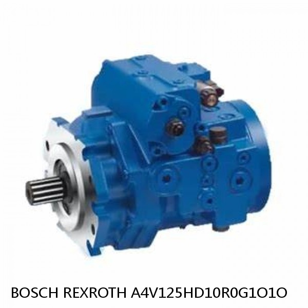 A4V125HD10R0G1O1O BOSCH REXROTH A4V Variable Pumps