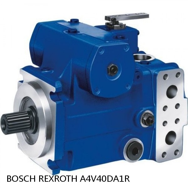 A4V40DA1R BOSCH REXROTH A4V Variable Pumps