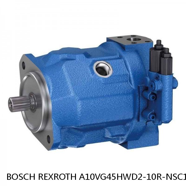 A10VG45HWD2-10R-NSC10F015S-S BOSCH REXROTH A10VG Axial piston variable pump