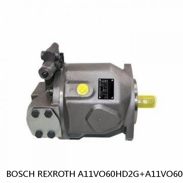 A11VO60HD2G+A11VO60HD2 BOSCH REXROTH A11VO Axial Piston Pump