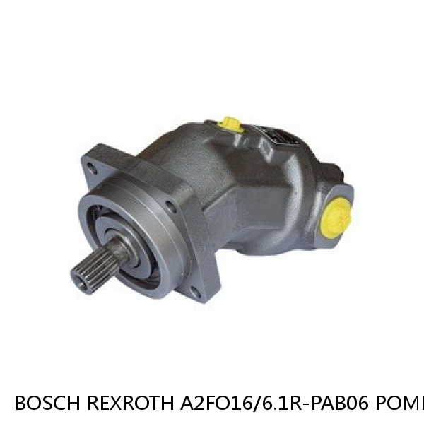 A2FO16/6.1R-PAB06 POMP BOSCH REXROTH A2FO Fixed Displacement Pumps