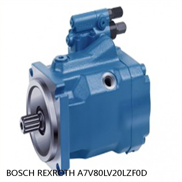 A7V80LV20LZF0D BOSCH REXROTH A7V HYDRAULIC PISTON PUMP