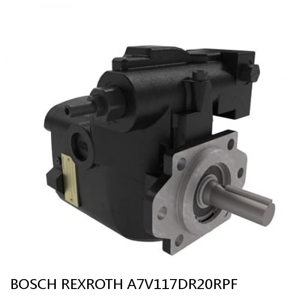 A7V117DR20RPF BOSCH REXROTH A7V HYDRAULIC PISTON PUMP