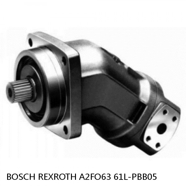 A2FO63 61L-PBB05 BOSCH REXROTH A2FO Fixed Displacement Pumps