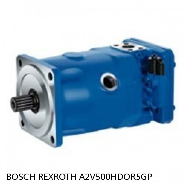 A2V500HDOR5GP BOSCH REXROTH A2V Variable Displacement Pumps