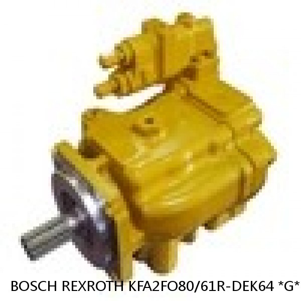 KFA2FO80/61R-DEK64 *G* BOSCH REXROTH KFA2FO HYDRAULIC PISTON PUMP #1 small image