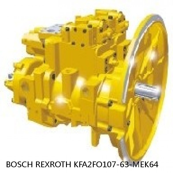 KFA2FO107-63-MEK64 BOSCH REXROTH KFA2FO HYDRAULIC PISTON PUMP