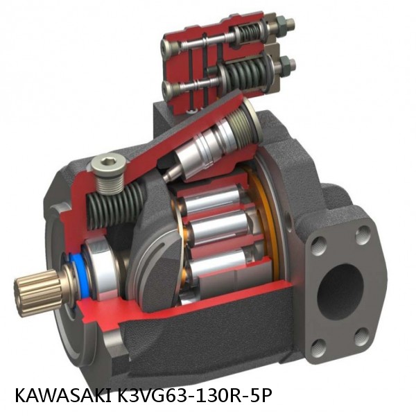 K3VG63-130R-5P KAWASAKI K3VG VARIABLE DISPLACEMENT AXIAL PISTON PUMP #1 small image