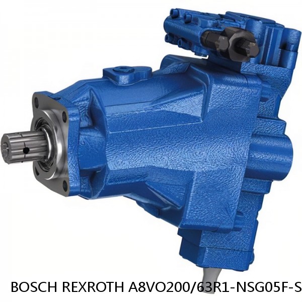 A8VO200/63R1-NSG05F-S 27031. BOSCH REXROTH A8VO Variable Displacement Pumps