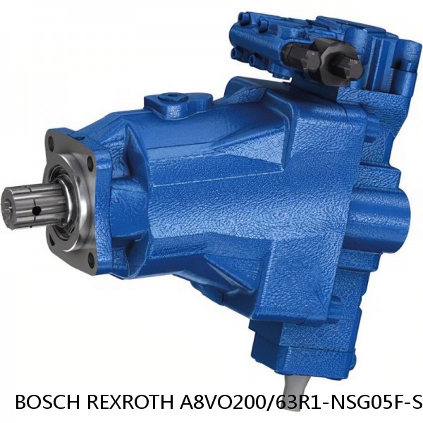 A8VO200/63R1-NSG05F-S 27031. BOSCH REXROTH A8VO Variable Displacement Pumps #1 small image