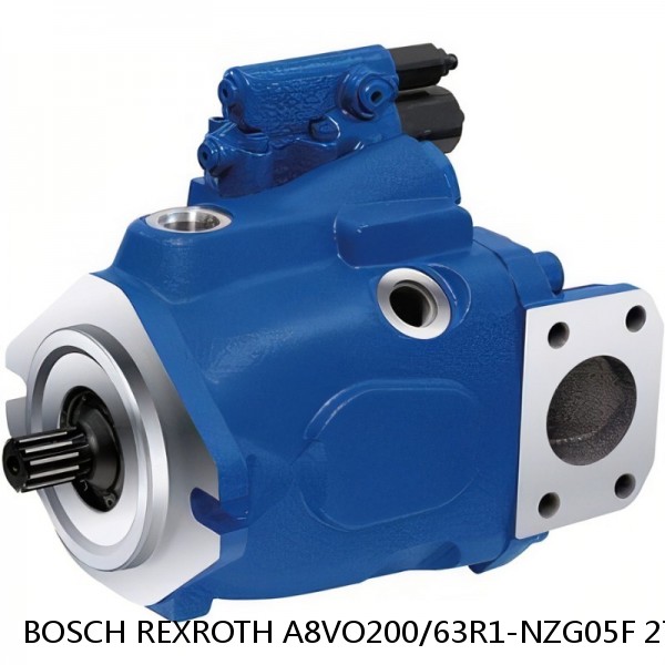 A8VO200/63R1-NZG05F 27031.75 BOSCH REXROTH A8VO Variable Displacement Pumps