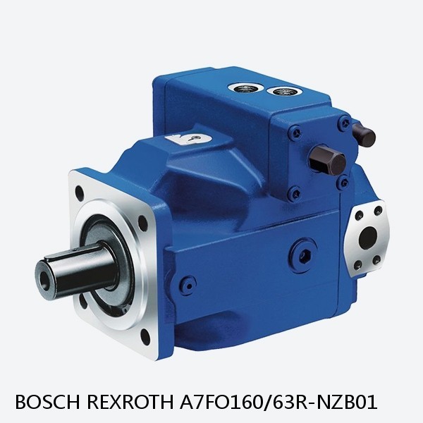 A7FO160/63R-NZB01 BOSCH REXROTH A7FO Axial Piston Motor Fixed Displacement Bent Axis Pump #1 small image