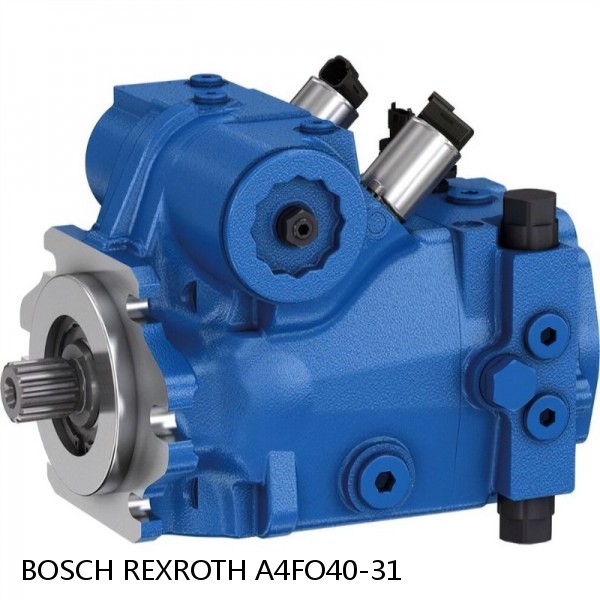 A4FO40-31 BOSCH REXROTH A4FO Fixed Displacement Pumps