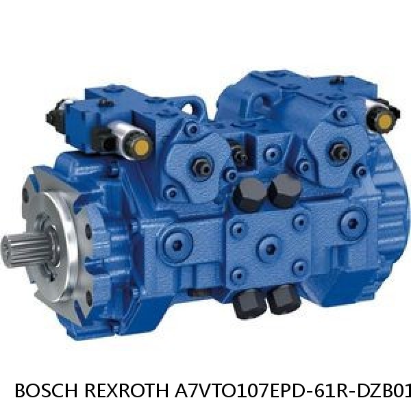 A7VTO107EPD-61R-DZB01 BOSCH REXROTH A7VTO HYDRAULIC PUMP #1 small image