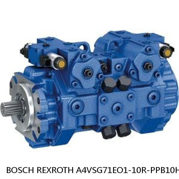 A4VSG71EO1-10R-PPB10H059N BOSCH REXROTH A4VSG Axial Piston Variable Pump