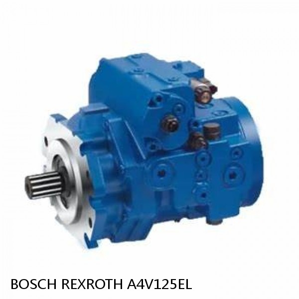 A4V125EL BOSCH REXROTH A4V Variable Pumps