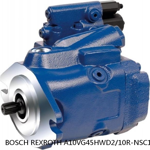 A10VG45HWD2/10R-NSC10F013S BOSCH REXROTH A10VG Axial piston variable pump