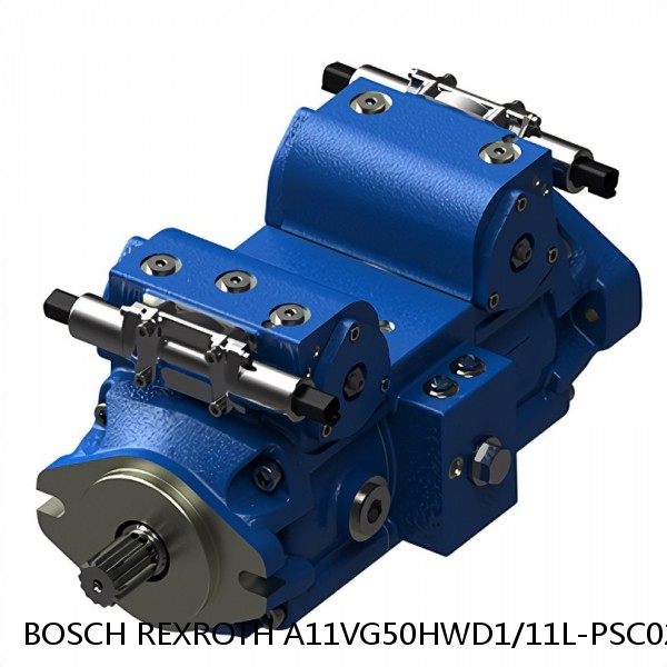 A11VG50HWD1/11L-PSC02F022S BOSCH REXROTH A11VG Hydraulic Pumps #1 small image