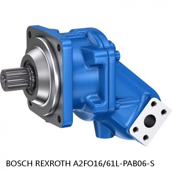 A2FO16/61L-PAB06-S BOSCH REXROTH A2FO Fixed Displacement Pumps #1 small image