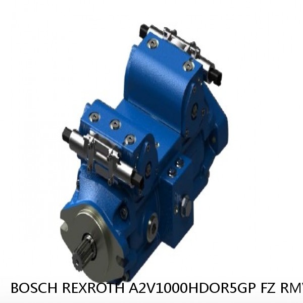 A2V1000HDOR5GP FZ RMVB 4 BOSCH REXROTH A2V Variable Displacement Pumps