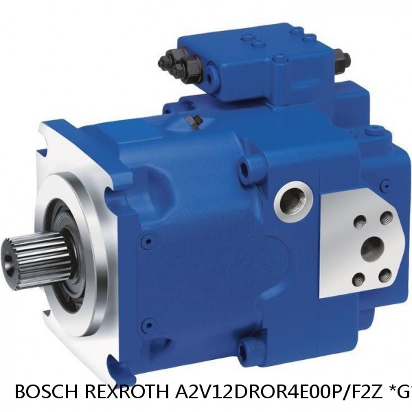 A2V12DROR4E00P/F2Z *G* BOSCH REXROTH A2V Variable Displacement Pumps #1 small image