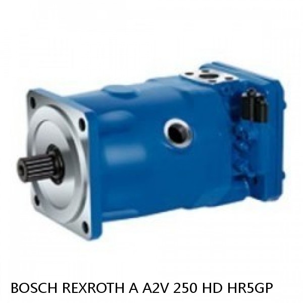 A A2V 250 HD HR5GP BOSCH REXROTH A2V Variable Displacement Pumps