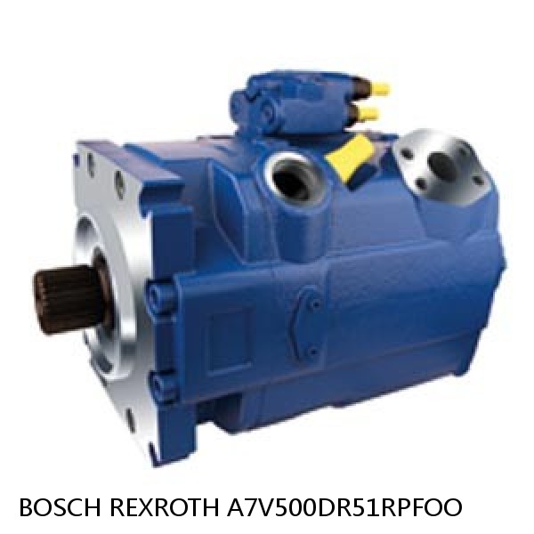 A7V500DR51RPFOO BOSCH REXROTH A7V HYDRAULIC PISTON PUMP #1 small image