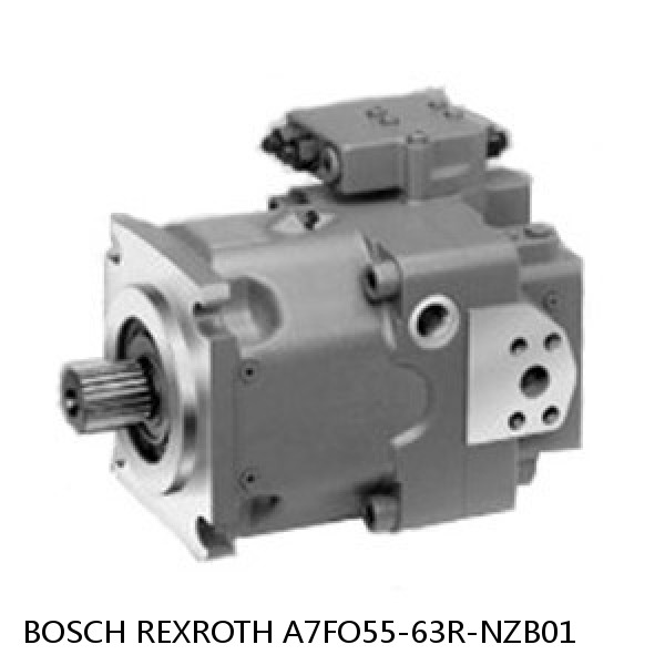 A7FO55-63R-NZB01 BOSCH REXROTH A7FO Axial Piston Motor Fixed Displacement Bent Axis Pump #1 image