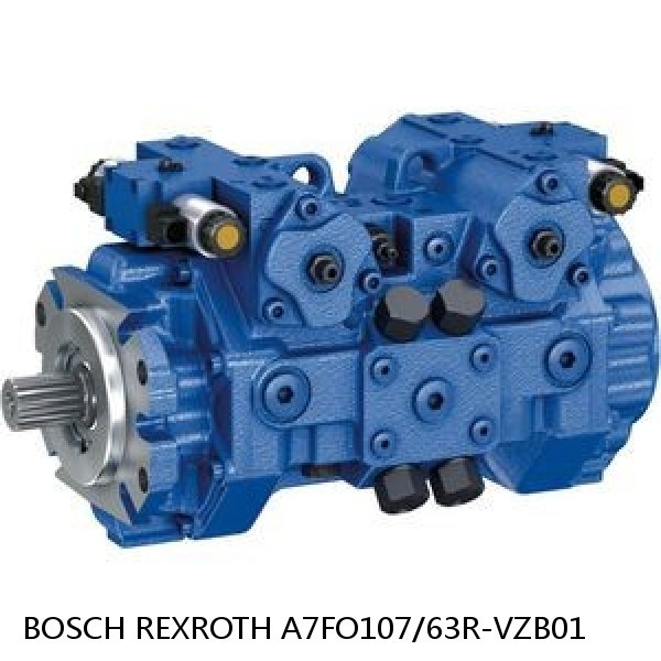 A7FO107/63R-VZB01 BOSCH REXROTH A7FO Axial Piston Motor Fixed Displacement Bent Axis Pump #1 image