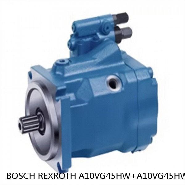 A10VG45HW+A10VG45HW BOSCH REXROTH A10VG Axial piston variable pump #1 image