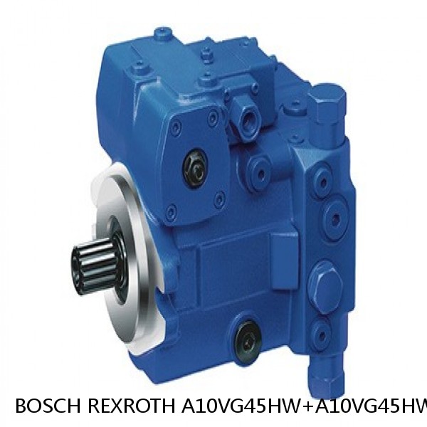 A10VG45HW+A10VG45HW+A10VG28HW+A10VG BOSCH REXROTH A10VG Axial piston variable pump #1 image