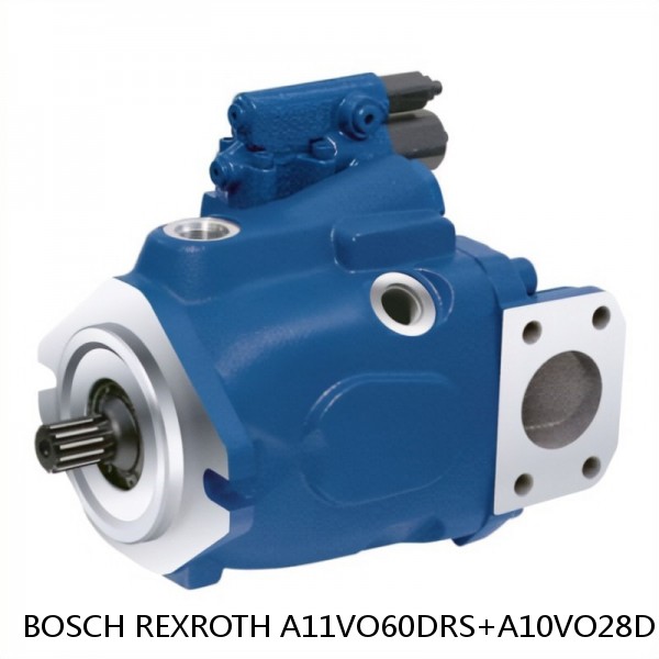 A11VO60DRS+A10VO28DR BOSCH REXROTH A11VO Axial Piston Pump #1 image
