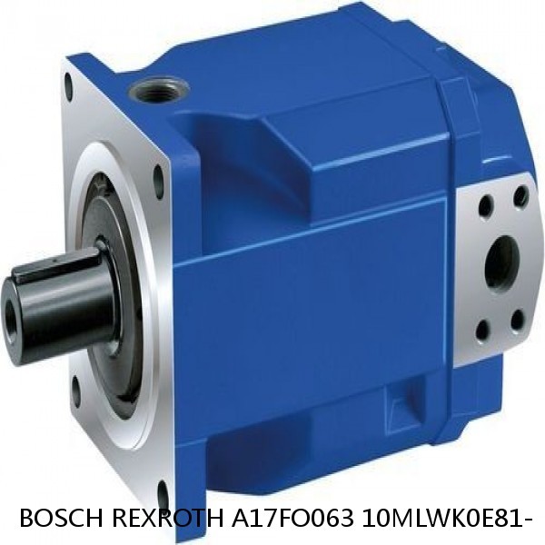 A17FO063 10MLWK0E81- BOSCH REXROTH A17FO Axial Piston Pump #1 image